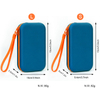 Bolsa de silicona grande personalizada, bolsa de almacenamiento de maquillaje port&aacute;til, bolsa con cremallera, bolso de cosm&eacute;ticos impermeable, bolsa de art&iacute;culos de tocador de viaje