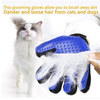 주문 실리콘 애완 동물 머리 제거제 장갑 애완 동물 손질 장갑 Guantes De Mascotas 260 손질 끝을 가진 Deshedding 솔 장갑