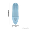 Cepillo de dientes de silicona de grado alimenticio para perros, herramienta de cepillado de dientes para mascotas 360, cepillo de dientes para limpieza de dientes de perros y gatos