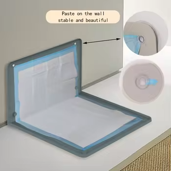 Grand tapis de pipi d'entra&icirc;nement r&eacute;utilisable pour chiot, pot pour chien, plateau de support en silicone pour toilettes pour animaux de compagnie