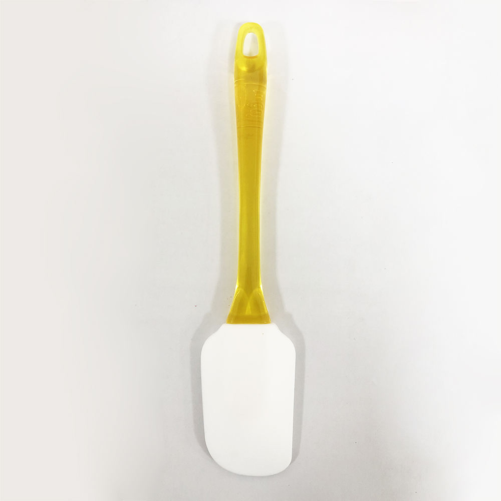 Spatule en silicone personnalis&eacute;e avec poign&eacute;e PS pour outils de p&acirc;tisserie et de p&acirc;tisserie
