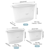 Bolsa de almacenamiento de alimentos Ziplock de silicona reutilizable de pie respetuosa con el medio ambiente sin BPA bolsas de congelador de silicona seguras de calidad alimentaria para alimentos