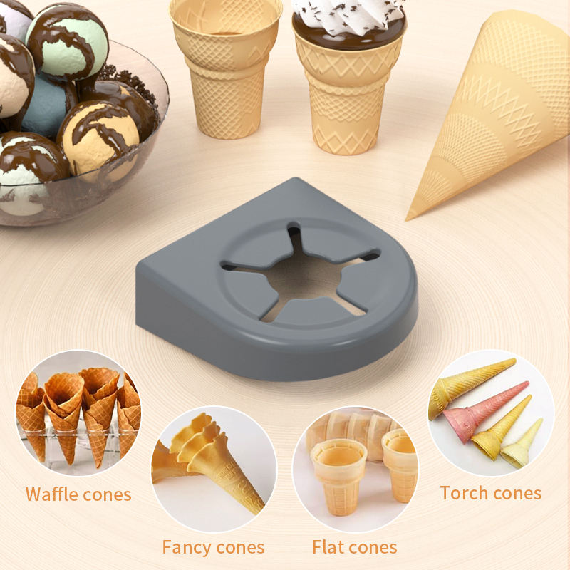 2026 新着アンチドリップアイスキャンデーコーン食品グレードのシリコーンアイスクリームカップホルダー