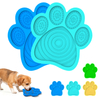 Cuenco de silicona plegable para lamer estera, cuenco para perros, cuenco para perros, comedero lento para gatos, cuenco lento para perros