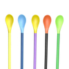Wellfine Paille en silicone souple et pliable, respectueuse de l'environnement, sans BPA, avec cuill&egrave;re, accessoire r&eacute;utilisable pour boissons, cadeau certifi&eacute; CE/UE, usage domestique