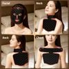 M&aacute;scara de terapia de luz LED - Roja e infrarroja para rostro y cuello