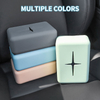 Nouveaut&eacute;s personnalis&eacute; cr&eacute;atif multi-fonctionnel Silicone voiture distributeur bo&icirc;te en papier bo&icirc;te &agrave; mouchoirs pour la plupart des voitures