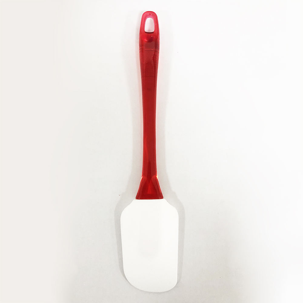 Spatule en silicone personnalis&eacute;e avec poign&eacute;e PS pour outils de p&acirc;tisserie et de p&acirc;tisserie