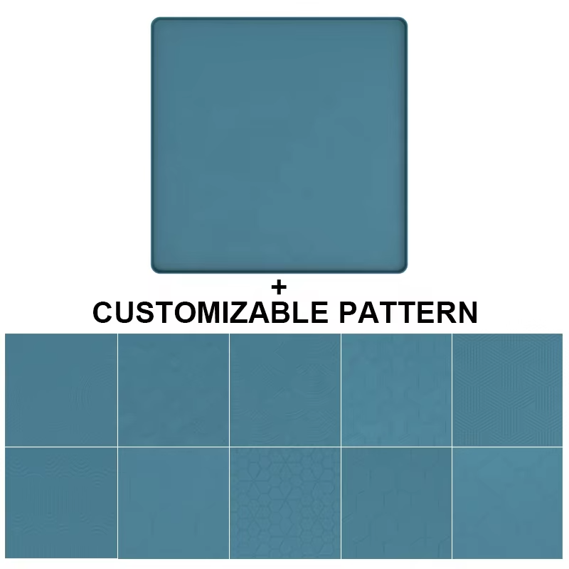 Tapis de couverture sup&eacute;rieur imperm&eacute;able avec Logo personnalis&eacute;, tapis de protection sup&eacute;rieur antid&eacute;rapant pour lave-linge et s&egrave;che-linge, tapis en Silicone