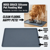 Et Mantel Individual para comida de perro, tapete para alimentaci&oacute;n de gatos, mantel individual para alimentaci&oacute;n de perros y gatos, mantel impermeable de silicona para cuenco para mascotas, tapetes comederos