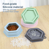 2025 새로운 도착 Bpa 무료 실리콘 애완 동물 그릇 느린 음식 먹이 OEM 도매 휴대용 피더 개 그릇