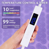 2027 Tendencia Masajeador de cuello Almohadilla plegable de silicona Dispositivo de estera de masaje de hombros vibratorio el&eacute;ctrico inal&aacute;mbrico