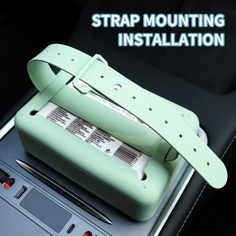 Nouveaut&eacute;s personnalis&eacute; cr&eacute;atif multi-fonctionnel Silicone voiture distributeur bo&icirc;te en papier bo&icirc;te &agrave; mouchoirs pour la plupart des voitures