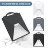 Funda protectora Black Star Link, funda protectora de silicona l&iacute;quida antirreflectante, Protector de antena parab&oacute;lica a prueba de golpes