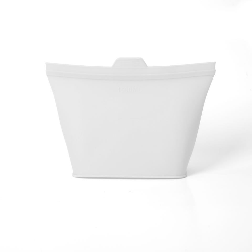 Bolsa de almacenamiento de alimentos segura para microondas, preservaci&oacute;n de refrigerador, silicona de calidad alimentaria para alimentos frescos