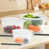 Bolsa de almacenamiento de alimentos Ziplock de silicona reutilizable de pie respetuosa con el medio ambiente sin BPA bolsas de congelador de silicona seguras de calidad alimentaria para alimentos