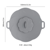 Outil de cuisson sans BPA, couvercle de casserole en Silicone Anti-d&eacute;bordement, ustensiles de cuisine, bouchon de d&eacute;versement, couvercle de casserole