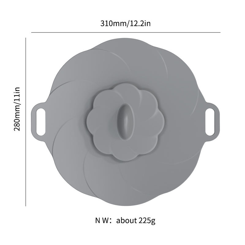 Outil de cuisson sans BPA, couvercle de casserole en Silicone Anti-d&eacute;bordement, ustensiles de cuisine, bouchon de d&eacute;versement, couvercle de casserole