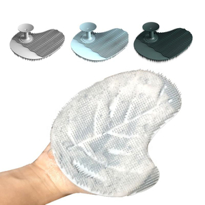 스마일리 식기 세척 스폰지 주방 손잡이로 청소 Cepillo Para Lavar Platos 실리콘 식기 세척 브러쉬