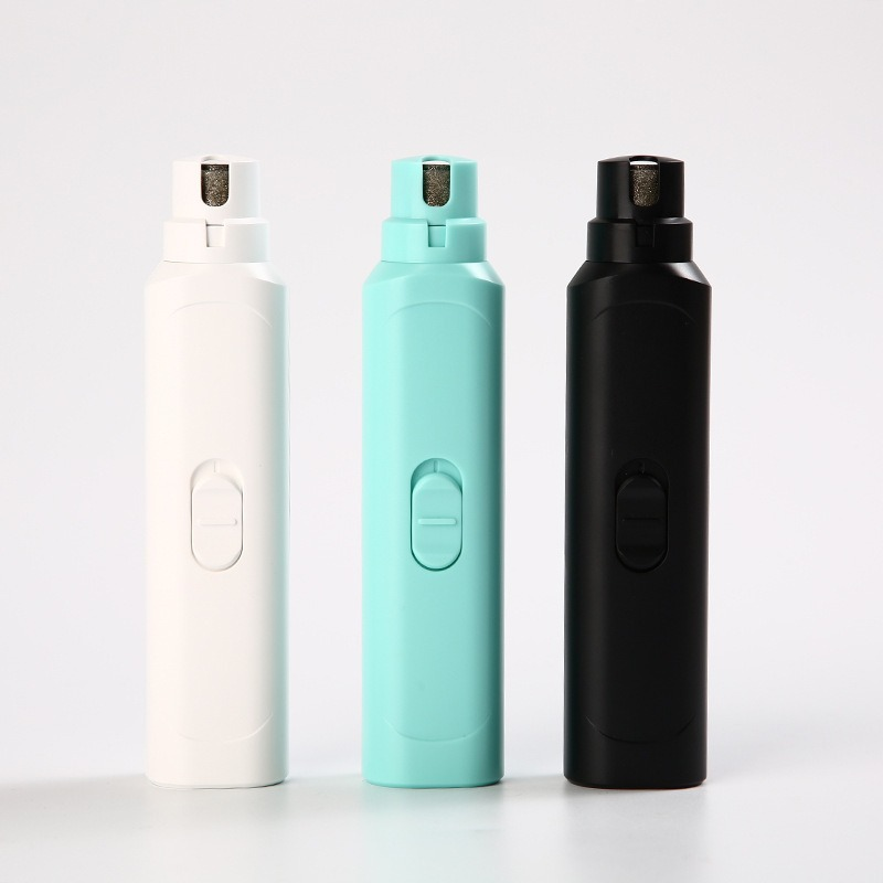 Wellfine 전기 애완 동물 손톱 분쇄기 안전 무소음 애완 동물 손톱 깎기 자동차 호텔 야외 USB 충전식 애완 동물 손톱 분쇄기