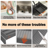 Tapis de r&eacute;cup&eacute;ration d'eau en Silicone de qualit&eacute; sup&eacute;rieure, protection contre les &eacute;claboussures d'&eacute;vier de cuisine, tapis de Drainage d'&eacute;vier