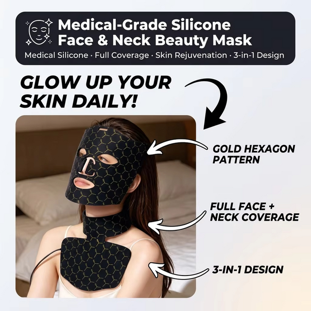 Masque Facial de th&eacute;rapie &agrave; la lumi&egrave;re LED infrarouge rouge, prix d'usine, Rechargeable, portable, &agrave; distance, infrarouge rouge pour le visage