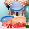 도매 BPA 무료 친환경 주방 신선 유지 누출 방지 재사용 가능한 저장 용기 실리콘 식품 저장 가방