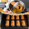 Outil de cuisson en Silicone, formes antiadh&eacute;sives, rouleau de cr&egrave;me, vis, coquille de Croissant, corne, Tube danois, moules &agrave; p&acirc;tisserie
