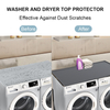 Tapis sup&eacute;rieur pour lave-linge et s&egrave;che-linge en silicone 54x27,5 - Antid&eacute;rapant avec rebord
