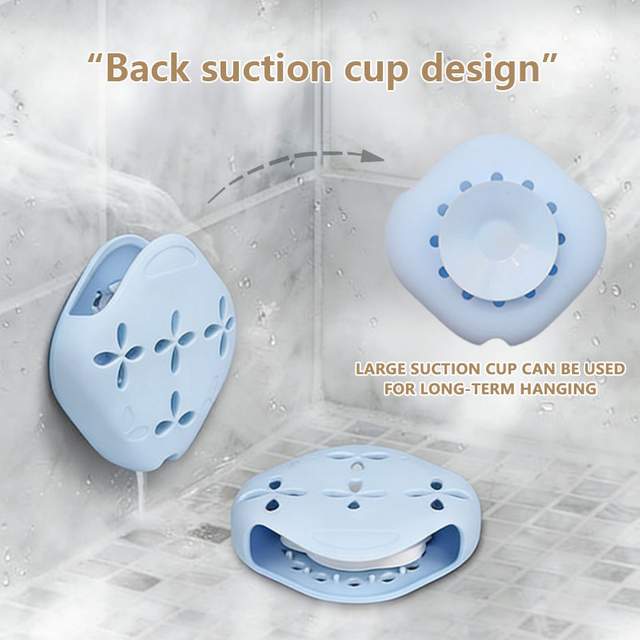 Plato Vaporizador de Ducha de Silicona con Ventosa - Soporte para Ba&ntilde;o