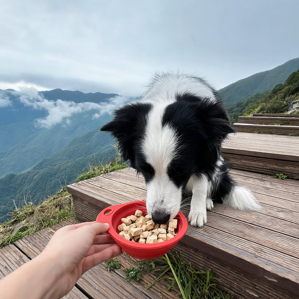 Cuenco plegable port&aacute;til para perros, sin BPA, TPE ABS, cuenco plegable para mascotas, alimentador port&aacute;til para perros con altura ajustable para viajes