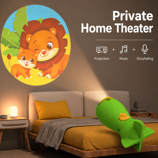 Lampe de poche projecteur pour enfants, &eacute;ducation pr&eacute;coce pour l'apprentissage cognitif, visionneuse de diapositives, projecteur d'animaux, jouet torche, cadeau pour enfants