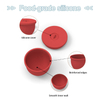 Rev&ecirc;tements de bol en silicone pour m&eacute;langeurs KitchenAid &agrave; t&ecirc;te inclinable de 5 litres avec couvercles pour m&eacute;langeurs sur socle KitchenAid
