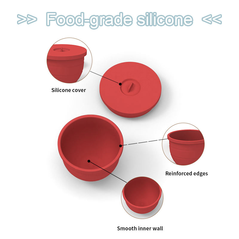Rev&ecirc;tements de bol en silicone pour m&eacute;langeurs KitchenAid &agrave; t&ecirc;te inclinable de 5 litres avec couvercles pour m&eacute;langeurs sur socle KitchenAid