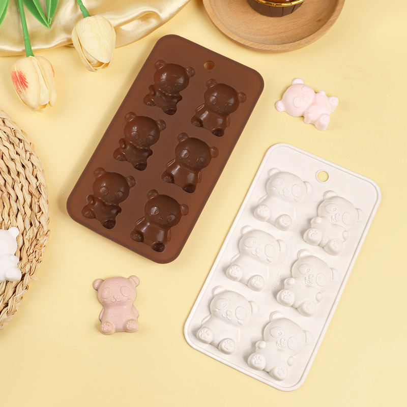 トップランキングミニ溝付きシリコンケーキパンノンスティックケーキ型シリコンベーキングモールド