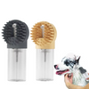 Cepillo de limpieza integrado para el cuidado de perros y mascotas, artefacto de ducha de ba&ntilde;o de silicona multifuncional ecol&oacute;gico