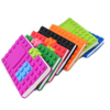 Cuaderno de notas de silicona A6, diario escolar personalizado, barato, cuaderno con estera de silicona suave