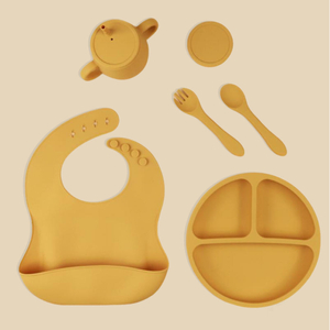 OEM ODM BPA, vajilla para ni&ntilde;os, cuenco de silicona, placa de succi&oacute;n de destete, sistema de alimentaci&oacute;n para ni&ntilde;os peque&ntilde;os