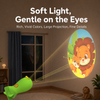 Lampe de poche projecteur pour enfants, &eacute;ducation pr&eacute;coce pour l'apprentissage cognitif, visionneuse de diapositives, projecteur d'animaux, jouet torche, cadeau pour enfants