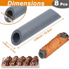Outil de cuisson en Silicone, formes antiadh&eacute;sives, rouleau de cr&egrave;me, vis, coquille de Croissant, corne, Tube danois, moules &agrave; p&acirc;tisserie