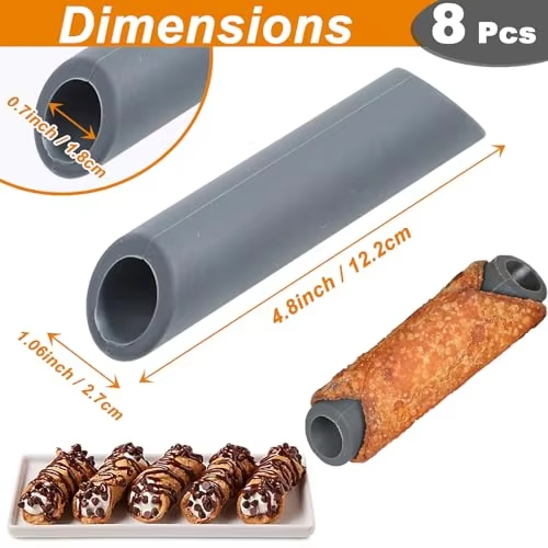 Outil de cuisson en Silicone, formes antiadh&eacute;sives, rouleau de cr&egrave;me, vis, coquille de Croissant, corne, Tube danois, moules &agrave; p&acirc;tisserie