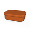 Fiambrera simple de encargo de Bento del silic&oacute;n de la fiambrera del estudiante libre BPA de la categor&iacute;a alimenticia del logotipo