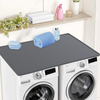 Tapis sup&eacute;rieur pour lave-linge et s&egrave;che-linge en silicone 54x27,5 - Antid&eacute;rapant avec rebord