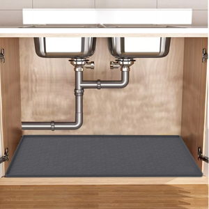 Alfombrilla de silicona para debajo del fregadero: impermeable, antideslizante y lavable