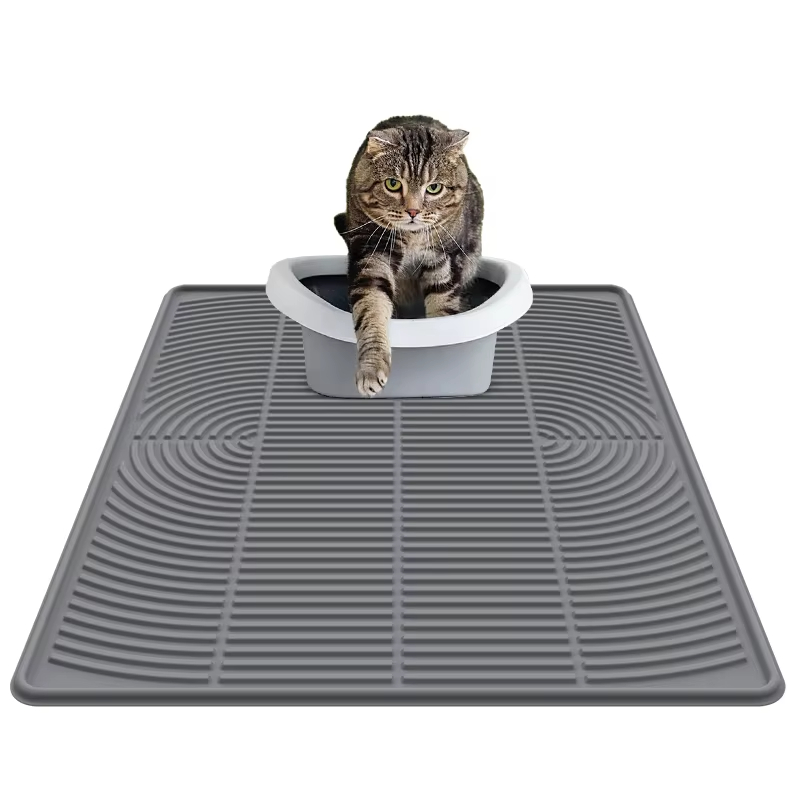 Tapis d'alimentation en boue de diatom&eacute;e pour animaux de compagnie en Silicone de premier rang tapis d'alimentation absorbant et r&eacute;sistant aux &eacute;claboussures pour chat et chien pour animaux de compagnie
