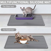 Tapis d'alimentation en boue de diatom&eacute;e pour animaux de compagnie en Silicone de premier rang tapis d'alimentation absorbant et r&eacute;sistant aux &eacute;claboussures pour chat et chien pour animaux de compagnie