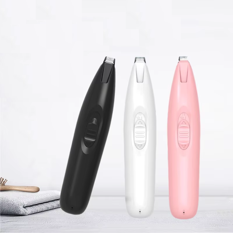 Condensador de pelo el&eacute;ctrico silencioso del animal dom&eacute;stico del ABS de Wellfine que prepara el condensador de ajuste de la afeitadora del pelo del pie del perro del gato del animal dom&eacute;stico del OEM