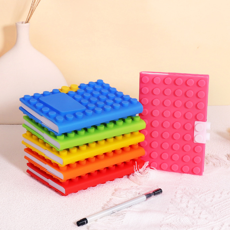Alfombrilla de silicona para cuaderno de oficina A6, reci&eacute;n llegados, Wellfine, alfombrilla para bloques de construcci&oacute;n