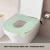 Nuevas llegadas, impermeable, ba&ntilde;o, no t&oacute;xico, coj&iacute;n de silicona para asiento de inodoro, funda de asiento de inodoro de silicona borrable para el hogar